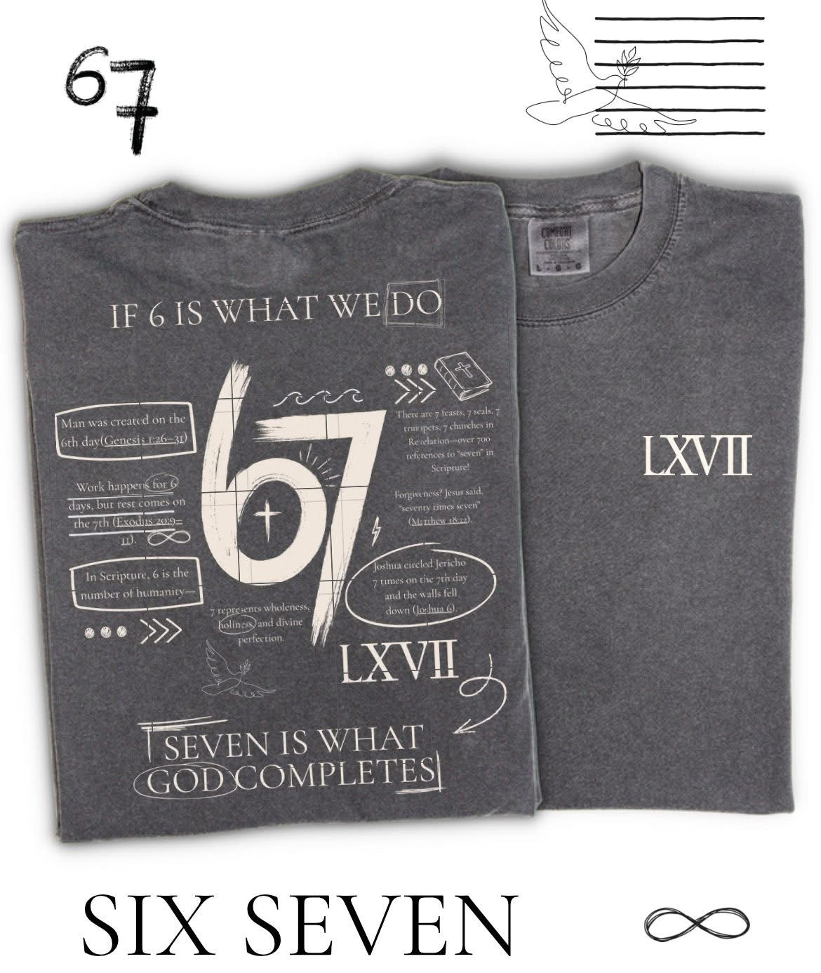 Unisex Scripture 67 white