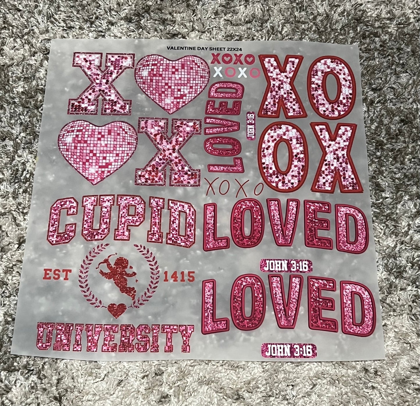 Valenties Gangsheet