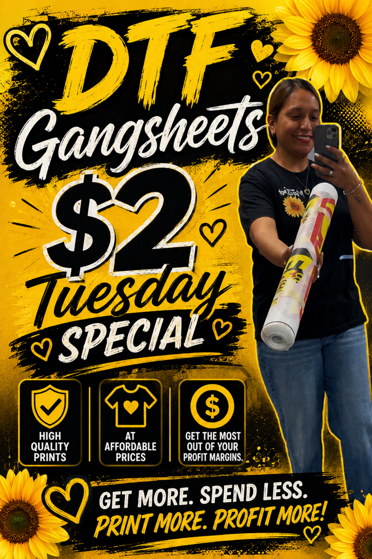 ($2 Tuesday) 30 INCH Gang Sheet Builder
