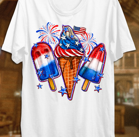 4th of July ice cream