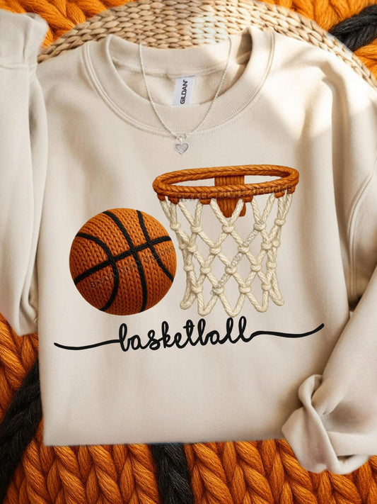 Basketball yarn print
