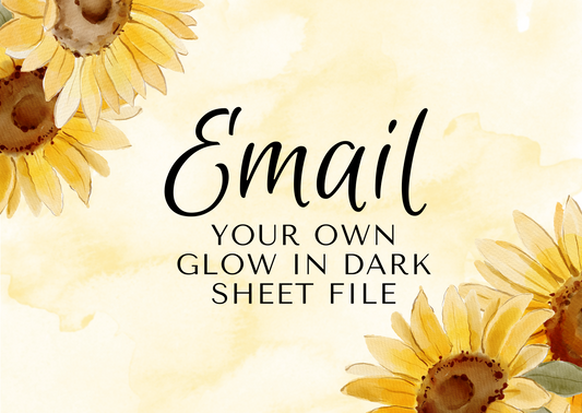 Email Your Own Glow in the Dark Gangsheet