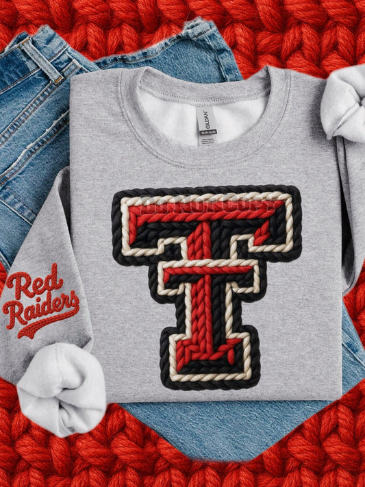 Red Raider yarn set
