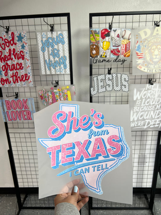 She’s from Texas