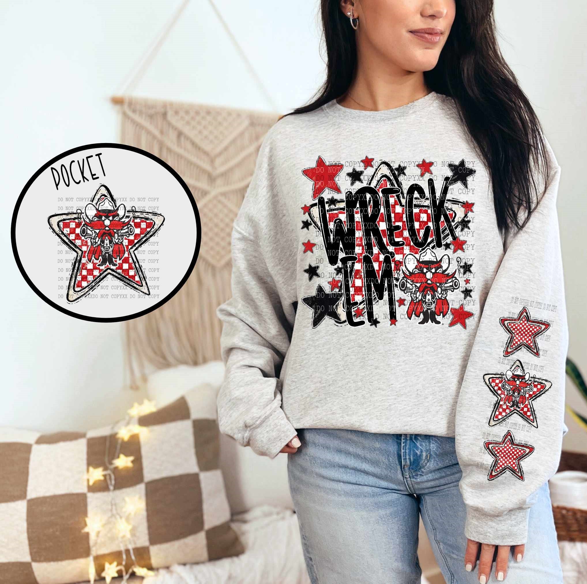 Wreck Em Set front with sleeve prints – MOMENTS BY MASERANG